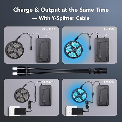 Miniatura 4 de Batería recargable de 12 V, 10000 mAh, portátil de 5 V9 V12 V (12 V, 10000 mAh, 9 V13000 mAh, 5 V, 24000 mAh), batería de iones de litio de salida