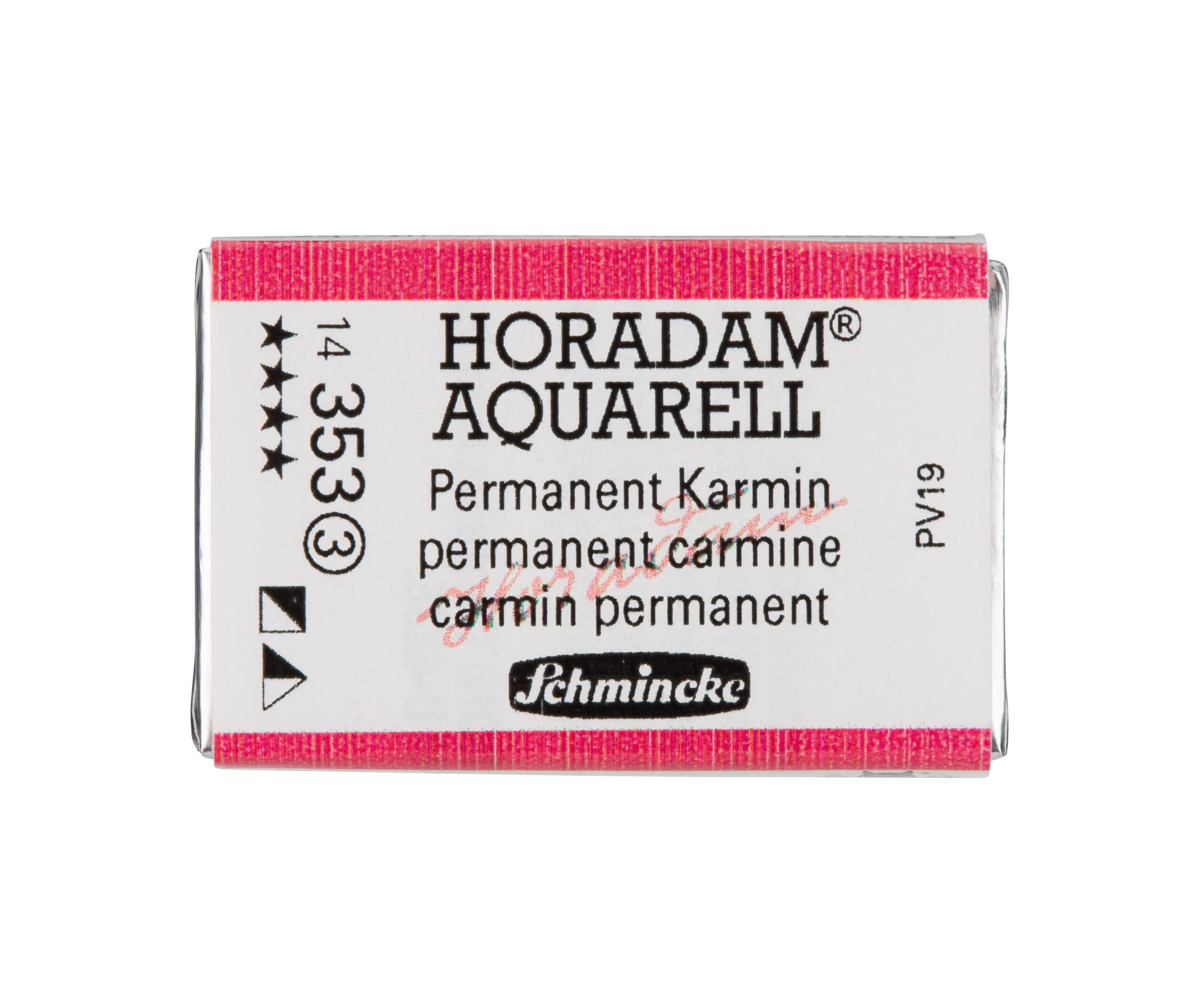 Schmincke - HORADAM® AQUARELL - finest artists' watercolours, 487 Cobalt blue light, 14 487 044, 1/2 pan — view 46