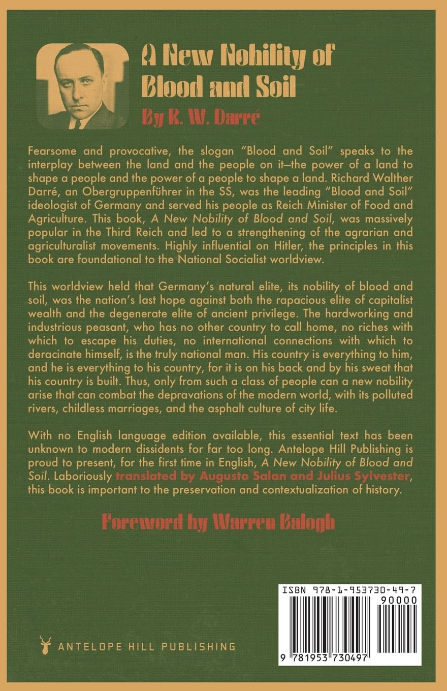 A New Nobility of Blood and Soil      Paperback – September 27, 2021