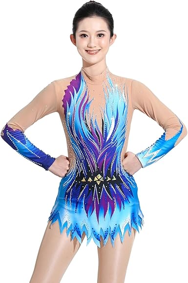 Amazon.co.jp: [Kmarouse] 女の子用高弾性新体操レオタード