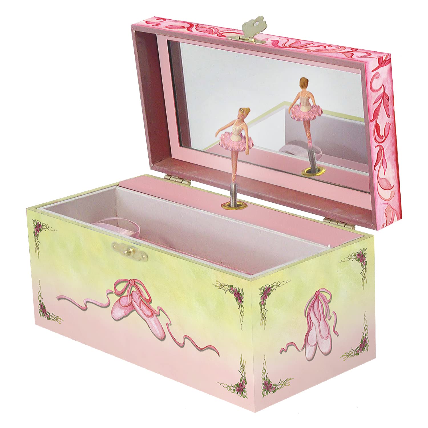 Amazon.com: Enchantmints Ballet Shoes Musical Jewelry Box for