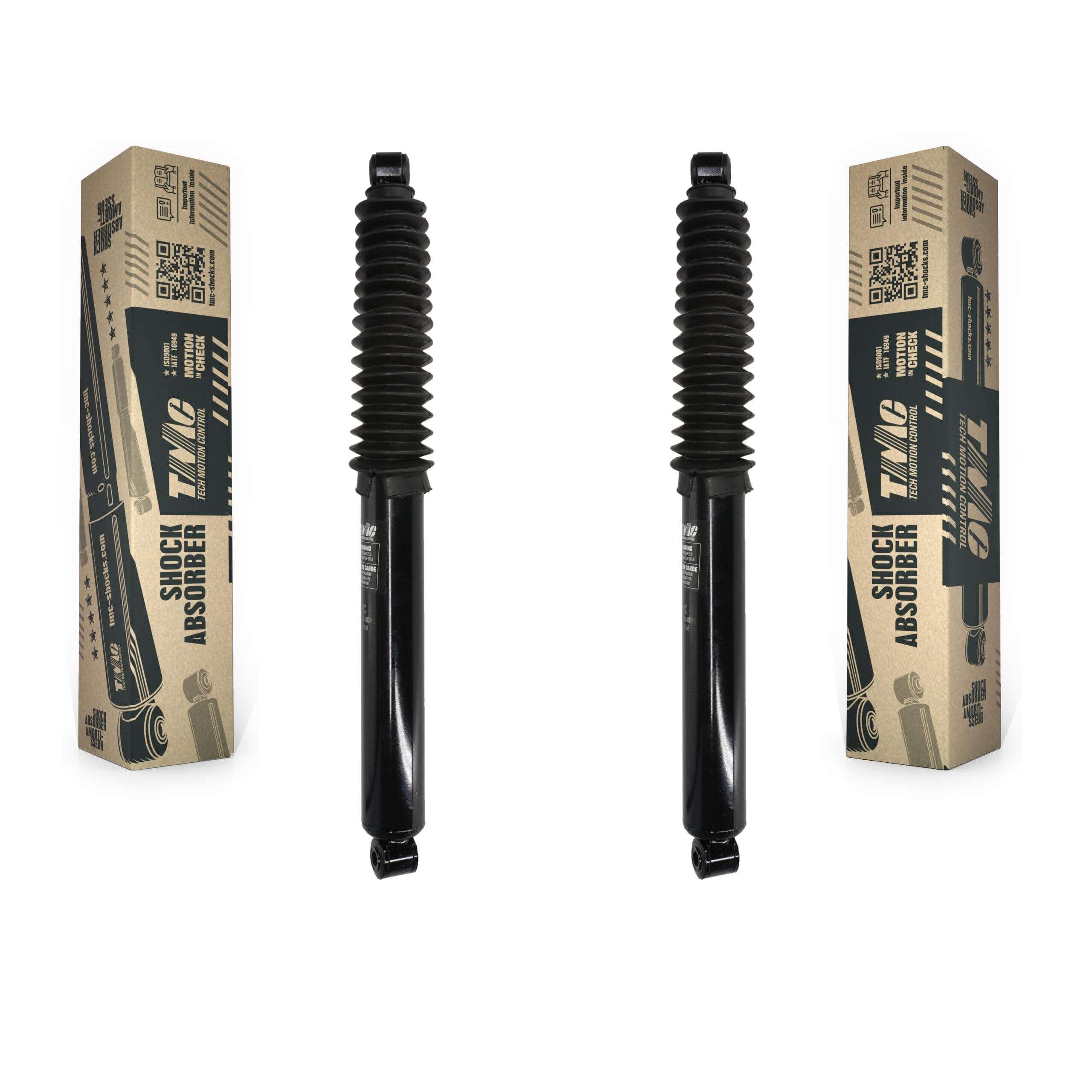 TMC Rear Suspension Shock Absorbers Pair Replacement For Honda Civic - Left Right Side (Driver Passenger) K78-100412 — view 143