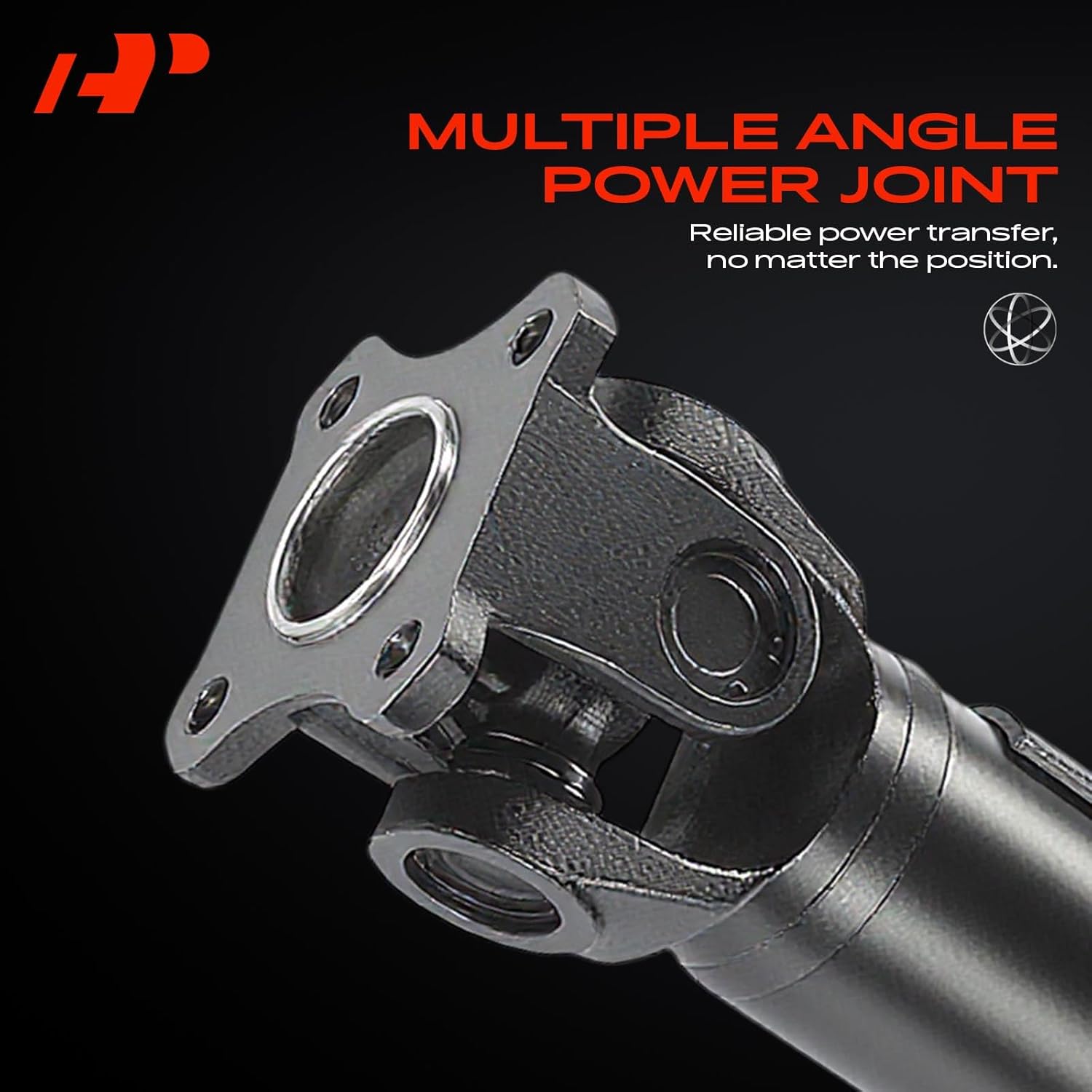 A-Premium Rear Drive Shaft Driveshaft Assembly Compatible with Toyota 4Runner 1990-1995, Pickup 1990-1995, 4WD, Automatic Transmission, Replace# 3711035641, 3711035670, Complete Prop Shaft