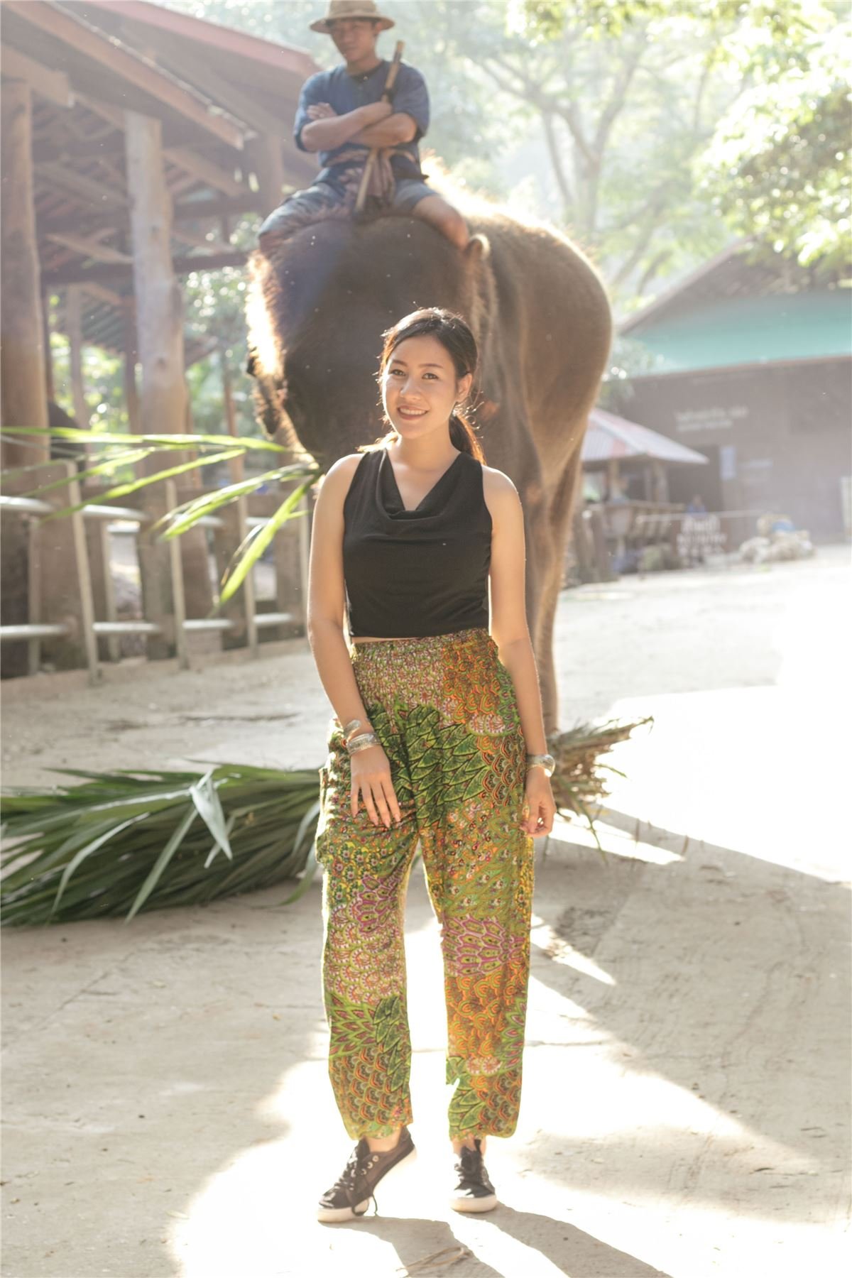 Lofbaz Harem Pants for Women Yoga Boho Hippie Clothing Womens Palazzo Bohemian Pajama Trousers Beach Indian Gypsy Genie Clothes — view 3