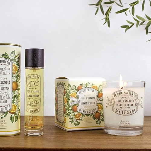 Miniatura 6 de Panier des Sens Vela de azahar Vertida a mano en Provenza, Francia Velas perfumadas de larga duración hasta 55 horas de tiempo de combustión
