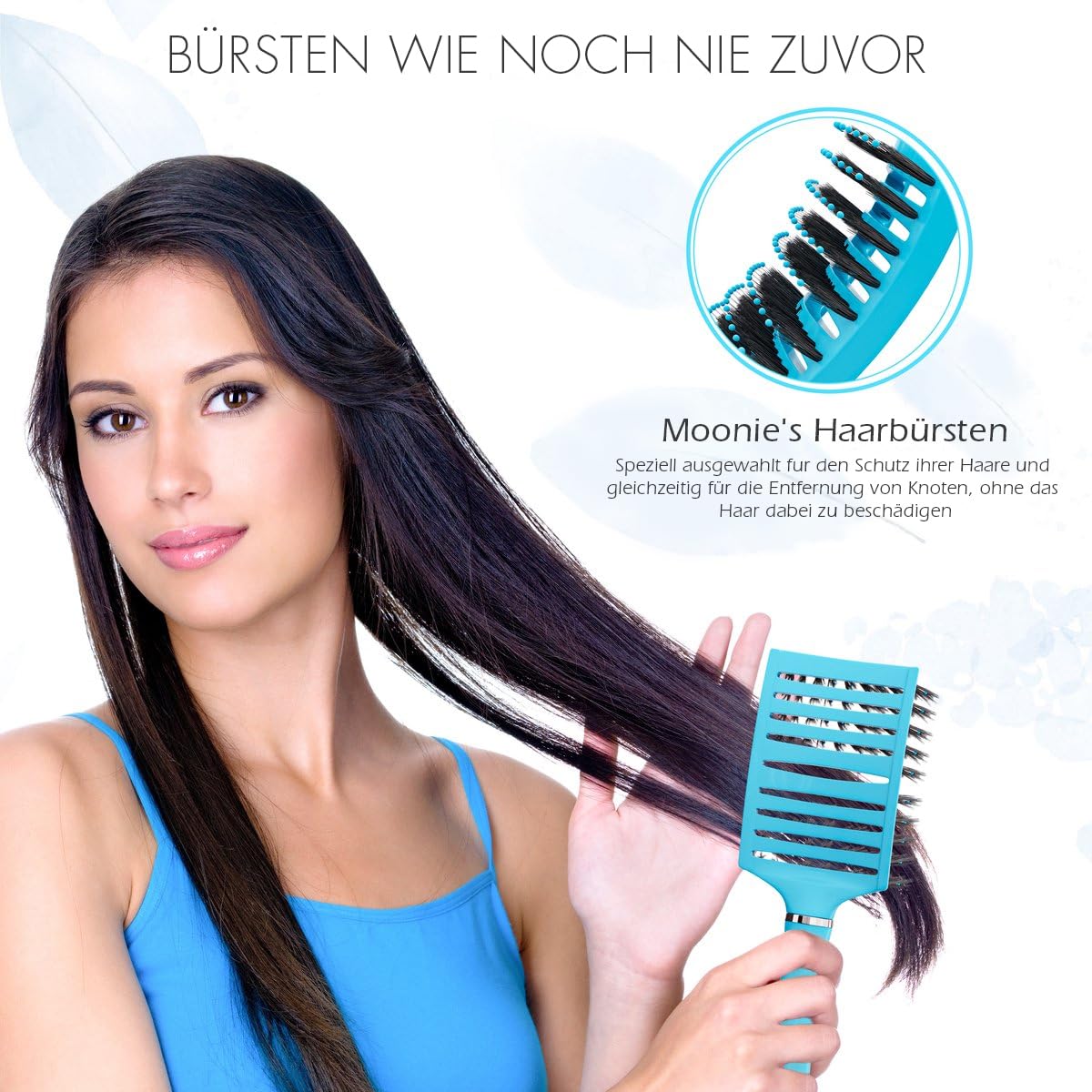 MOONIE'S No-Tangle Hairbrush - Image 4
