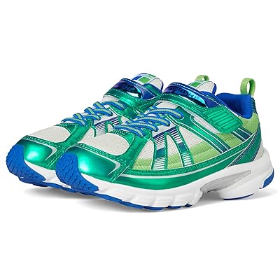 Tsukihoshi Kids Youth Storm (Little Kid/Big Kid) Boys Shoes Green/Blue