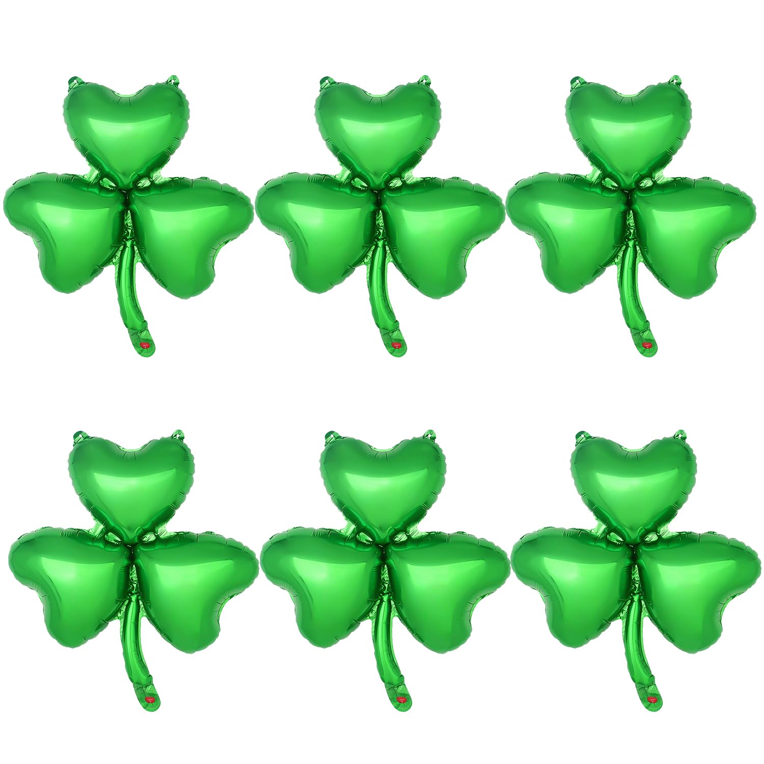 BORFUE Shamrock Foil Balloons Green Party Decor Balloon St Patricks Day Decorations Festival Foil Balloon Irish Themed Party Decorations Supplies (6)