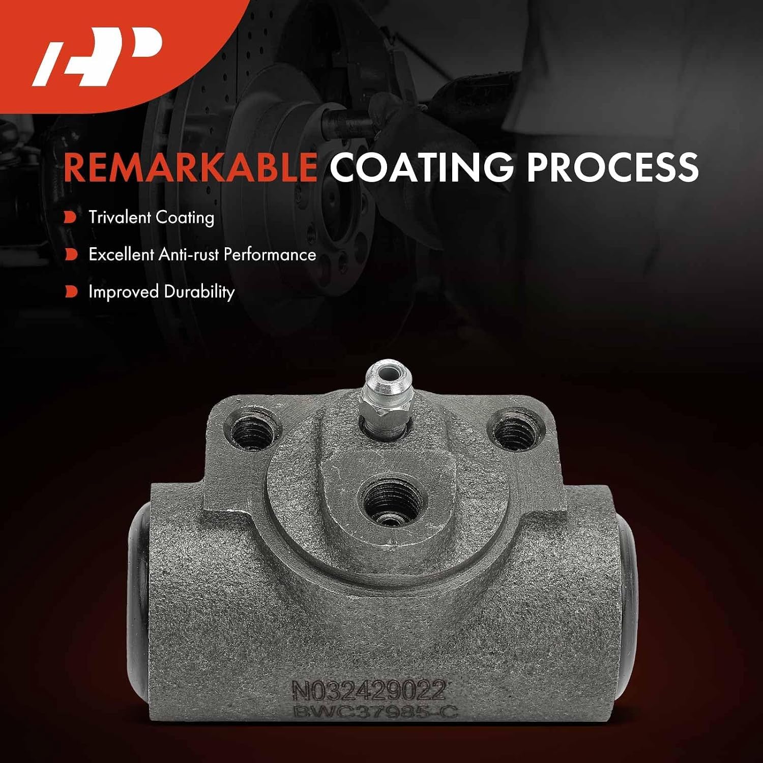 A-Premium Rear Drum Brake Wheel Cylinder Compatible with Dodge, Chevy, GMC & Cadillac Models - Ram 1500/Ram 2500 1994-1999, Express 1500/Express 2500/Savana 1500/Savana 2500 1996-2002, Deville 17-99