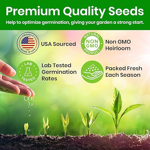 Miniatura 5 de NatureZ Edge Semillas de zinnia para plantar al aire libre 2026, más de 650 semillas de flores, 0.18 onzas, sin OMG, fabricadas en Estados Unidos,