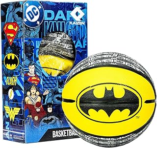 KAIZEN Batman Basketball Size 5 for Kids & Teens | Durable Rubber Basketball for Indoor & Outdoor Play | Anti-Slip Grip | Price In India