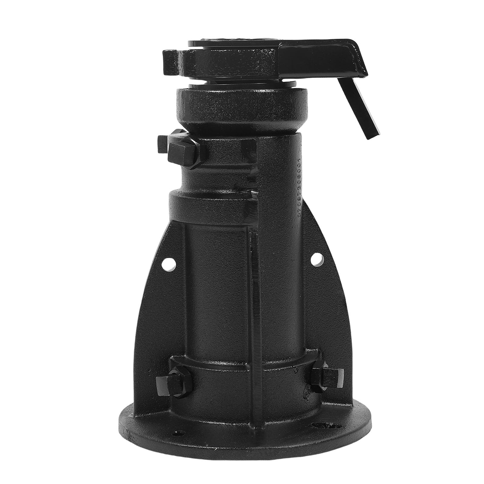 RiToEasysports Regulowany Adapter Siodła na Gęsiej Szyi, Siodło z amortyzacją ze Stali Stopowej na Adapter Gęsiej Szyi, wysokość od 12 do 16 Cali, 20000 Funtów, do Przyczepy Kempingowej RV