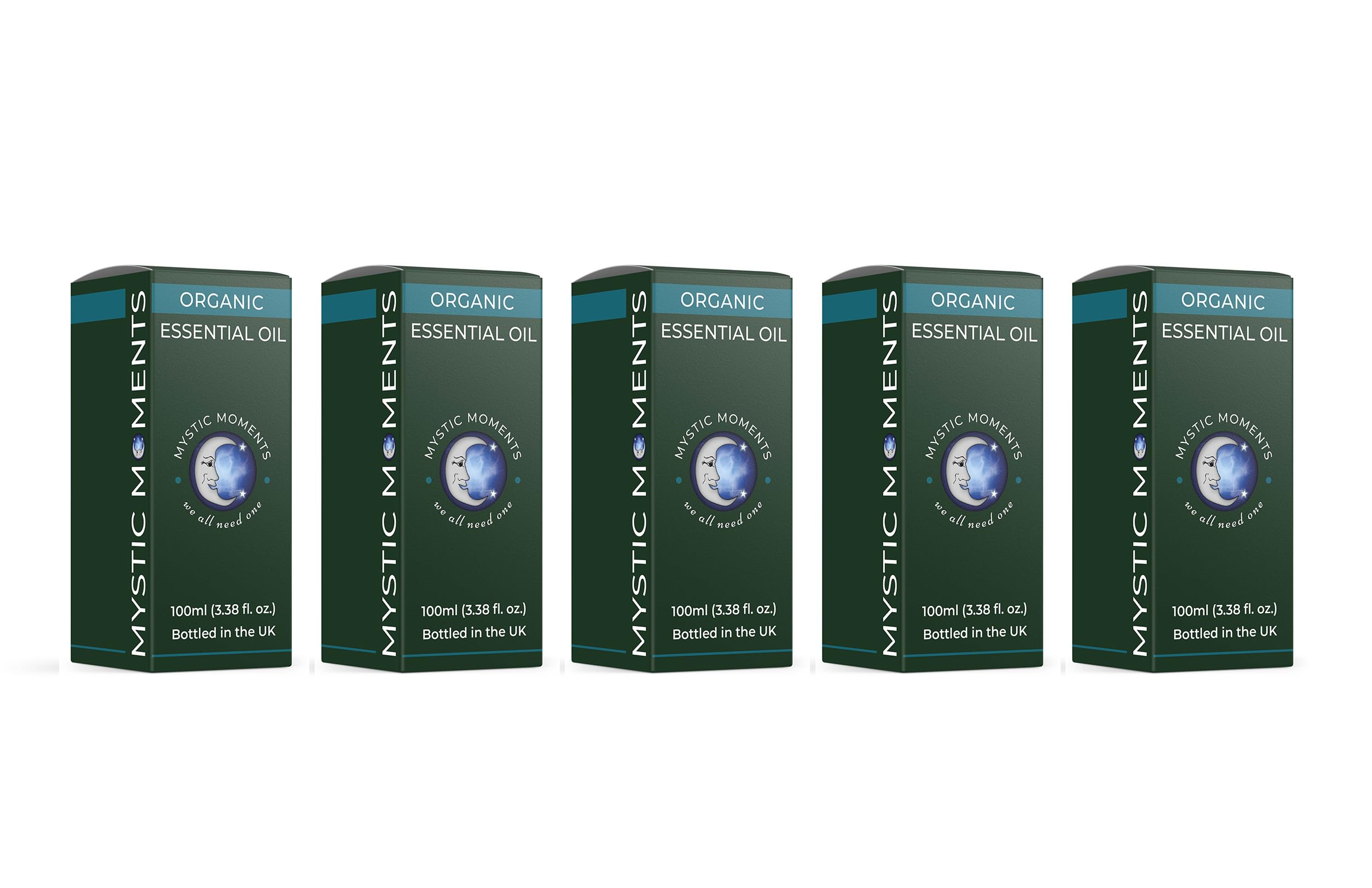 Mystic Moments | Bio Zitrus Ätherische-Öle Geschenk-Starterset 5x100ml | 5 Bio Aromatherapieöle – Zitrone Zitrus limon, Limette Zitrus aurantifolia, Süßorange, Rosa Grapefruit & Bergamotte