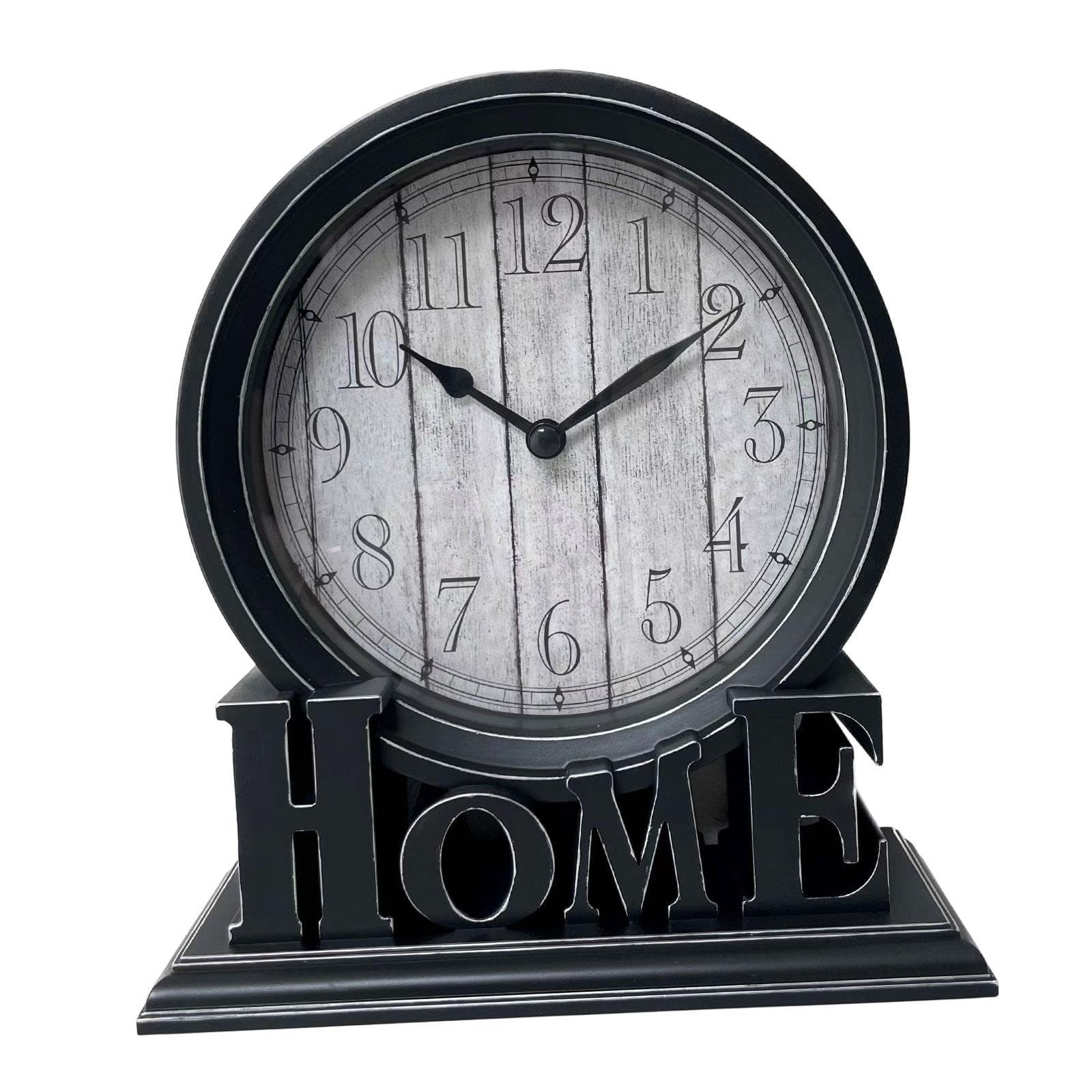 Reloj de escritorio decorativo analógico KESOTO para mesita de noche y cocina