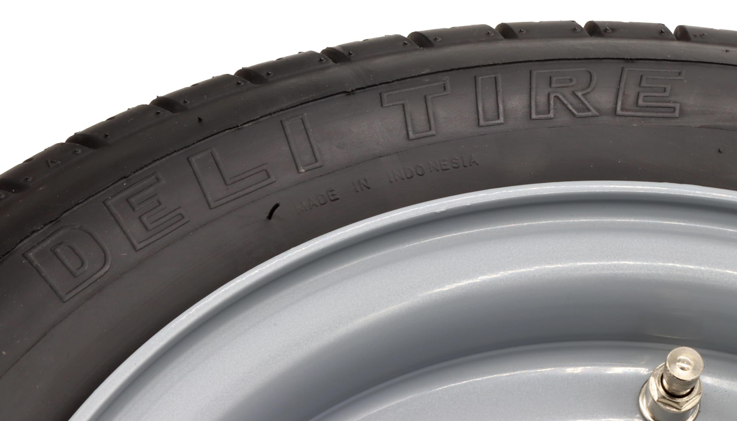 Pneumatici completi 195/50 B10 18x8.0-10 5x112 ET-4 750 kg rimorchio Deli Tire