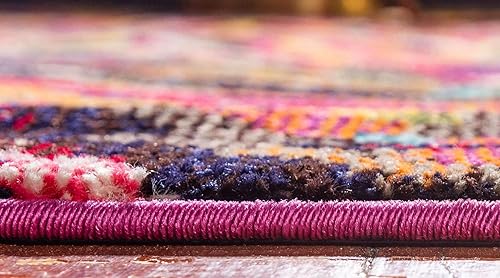 Miniatura 4 de Unique Loom Estrella Collection - Alfombra de área moderna, geométrica, chevron, degradado, abstracta, 10 pies 6 pulgadas x 16 pies 5 pulgadas,