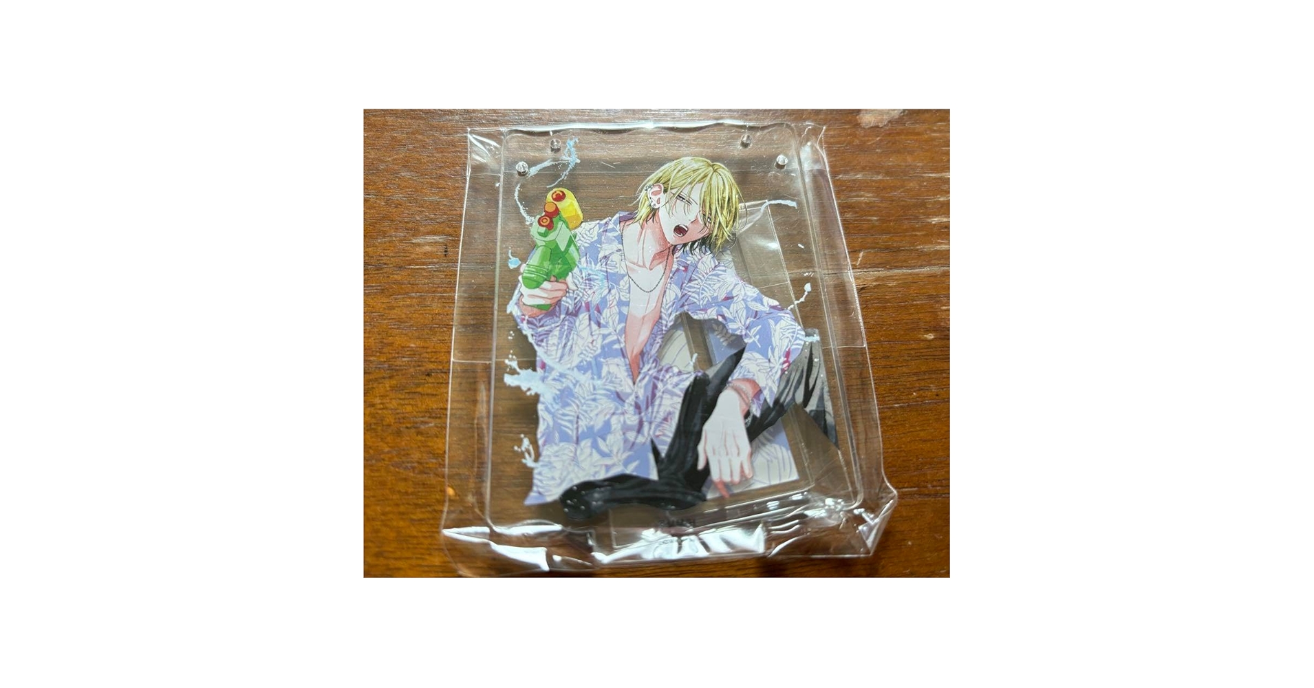 Amazon.co.jp: 野良猫と狼 鈴木狼 漫福ガチャ アクスタ : おもちゃ