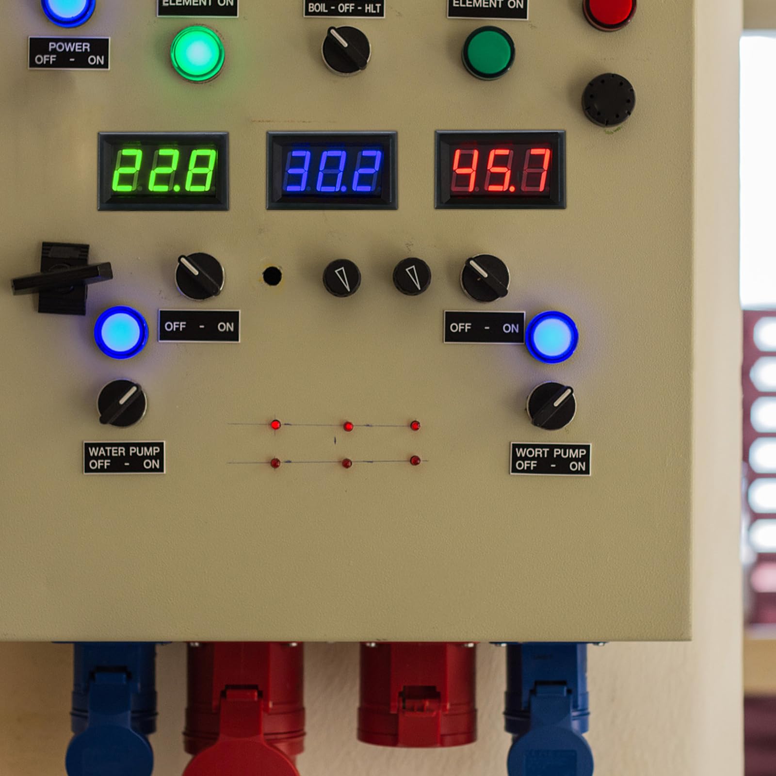 Termómetro Digital 12V con Sonda LED para Congelador Refrigerador Acuario, Azul