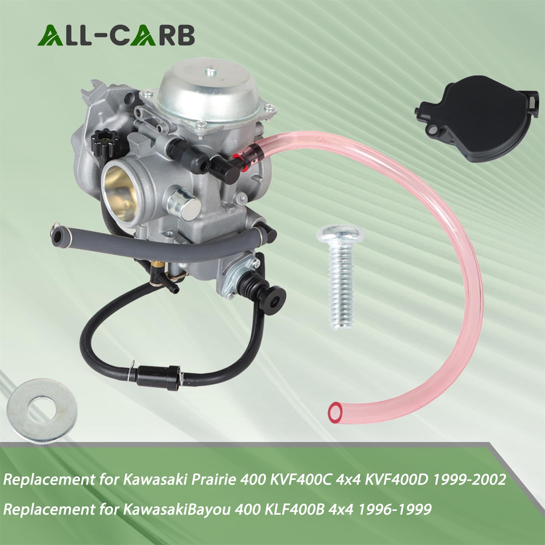 ALL-CARB Carburador para Kawasaki KVF400 4x4 2x4 Prairie 400 1999-2002