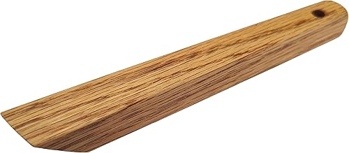 Prensador de costura de madera hecho a mano, hierro para dedos