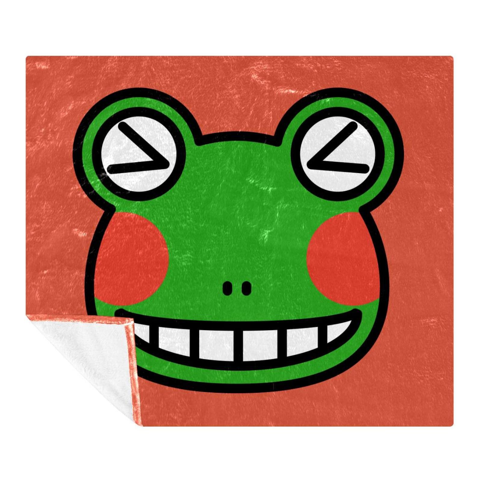 Plonger dans le confort avec la couverture polaire grenouille au salon