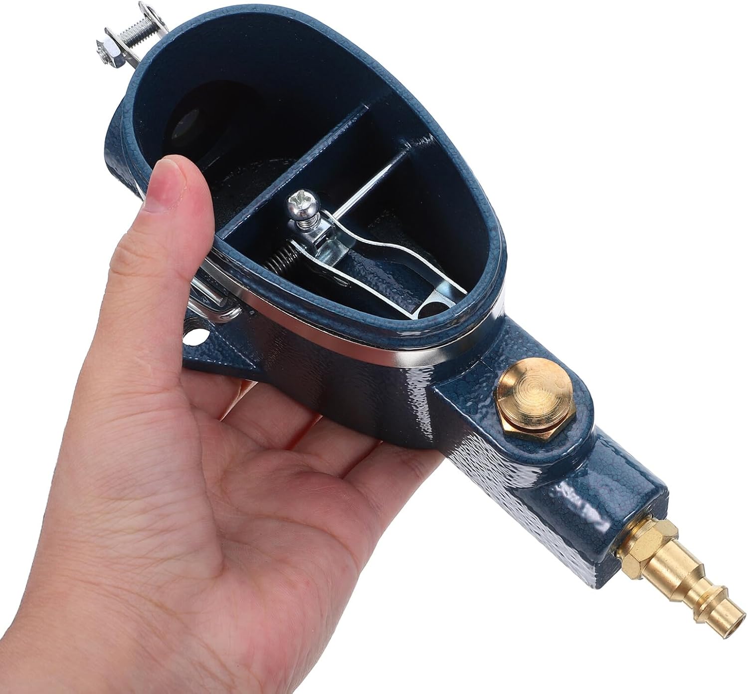 Portable Pneumatic Spark Plug Cleaner for Cars Motorcycles Engines Efficient Carbon Removal Tool with Easy Operation Reusable Air Spark Plug Cleaning Kit for Engine Maintenance