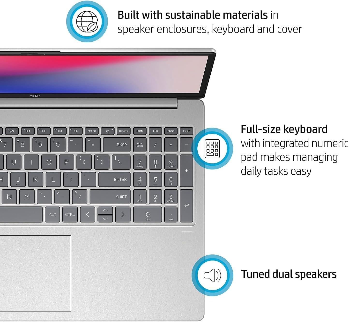 Amazon.com: HP HP15.6 Inch Touchscreen Chromebook Laptop, 12th Gen