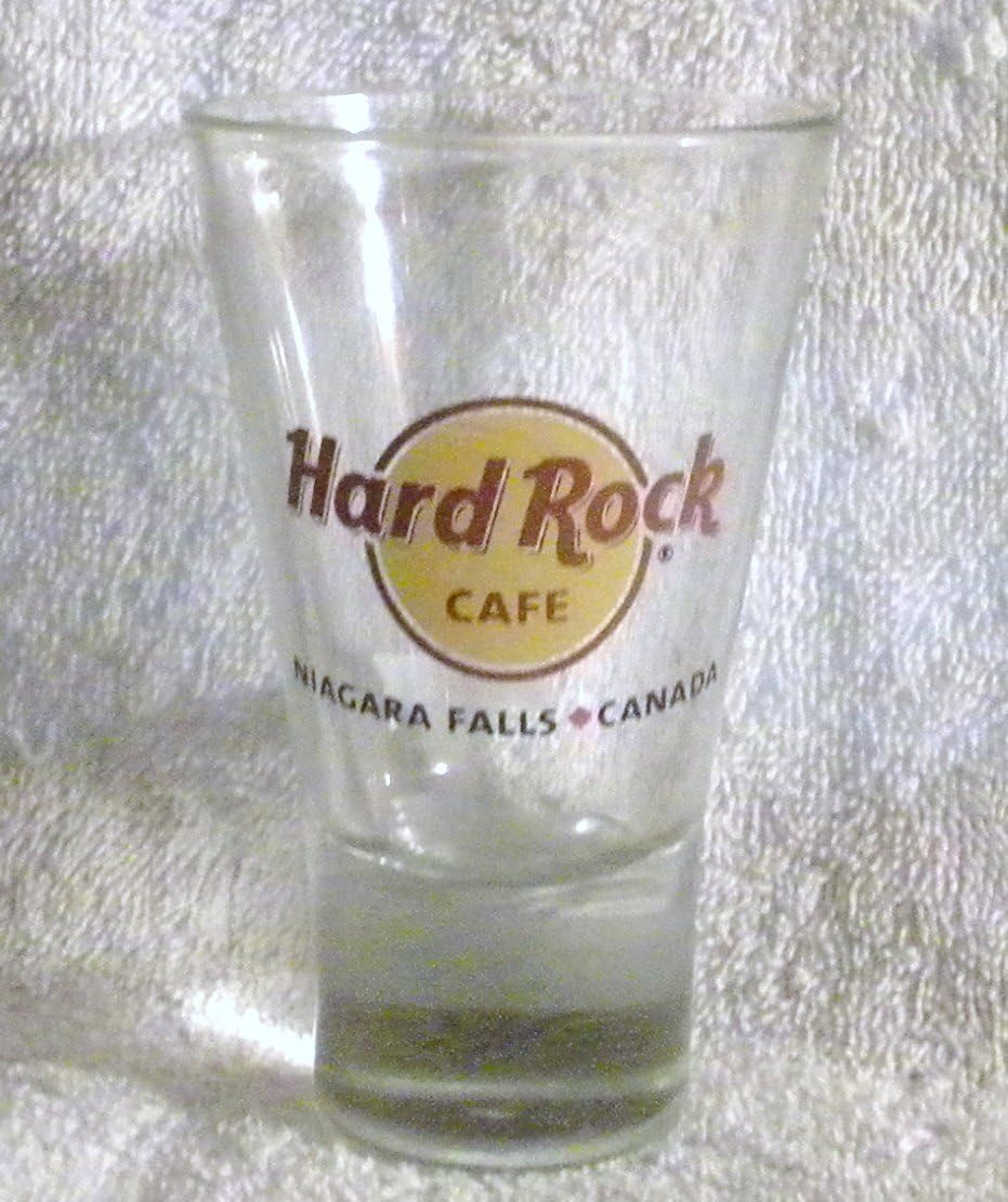 Hard Rock Cafe Niagara Falls Canada Large Shot Glass Shot