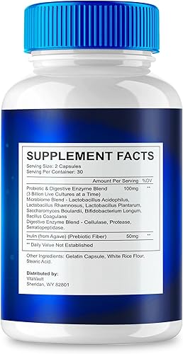 Miniatura 3 de Synogut - Soporte para la salud digestiva (1 unidad), 60 cápsulas, mejora tu salud intestinal y sistema digestivo con fórmula original