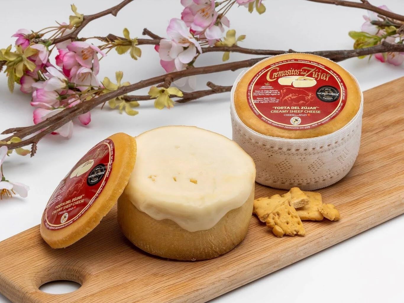 Pack 2 Quesos Torta Cremositos del Zújar “Segundo mejor queso del mundo 2016”