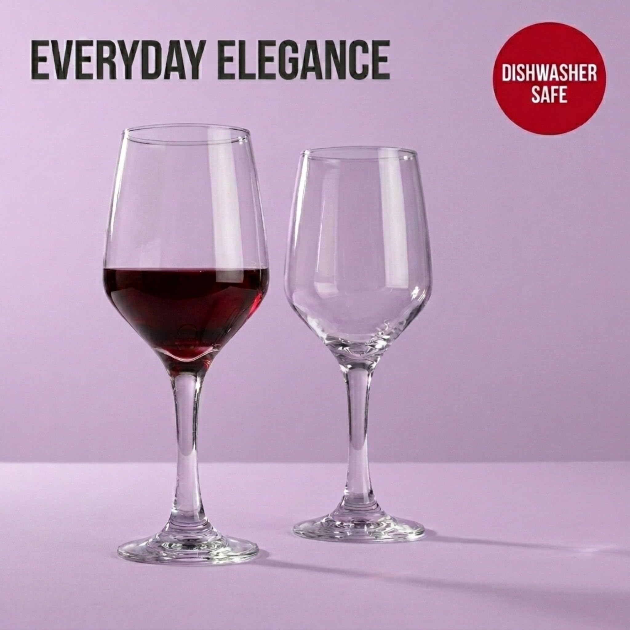 Godinger Italian Wine Glasses - Set of 4 -6 Godinger Italian Wine Glasses - Set of 4 -6