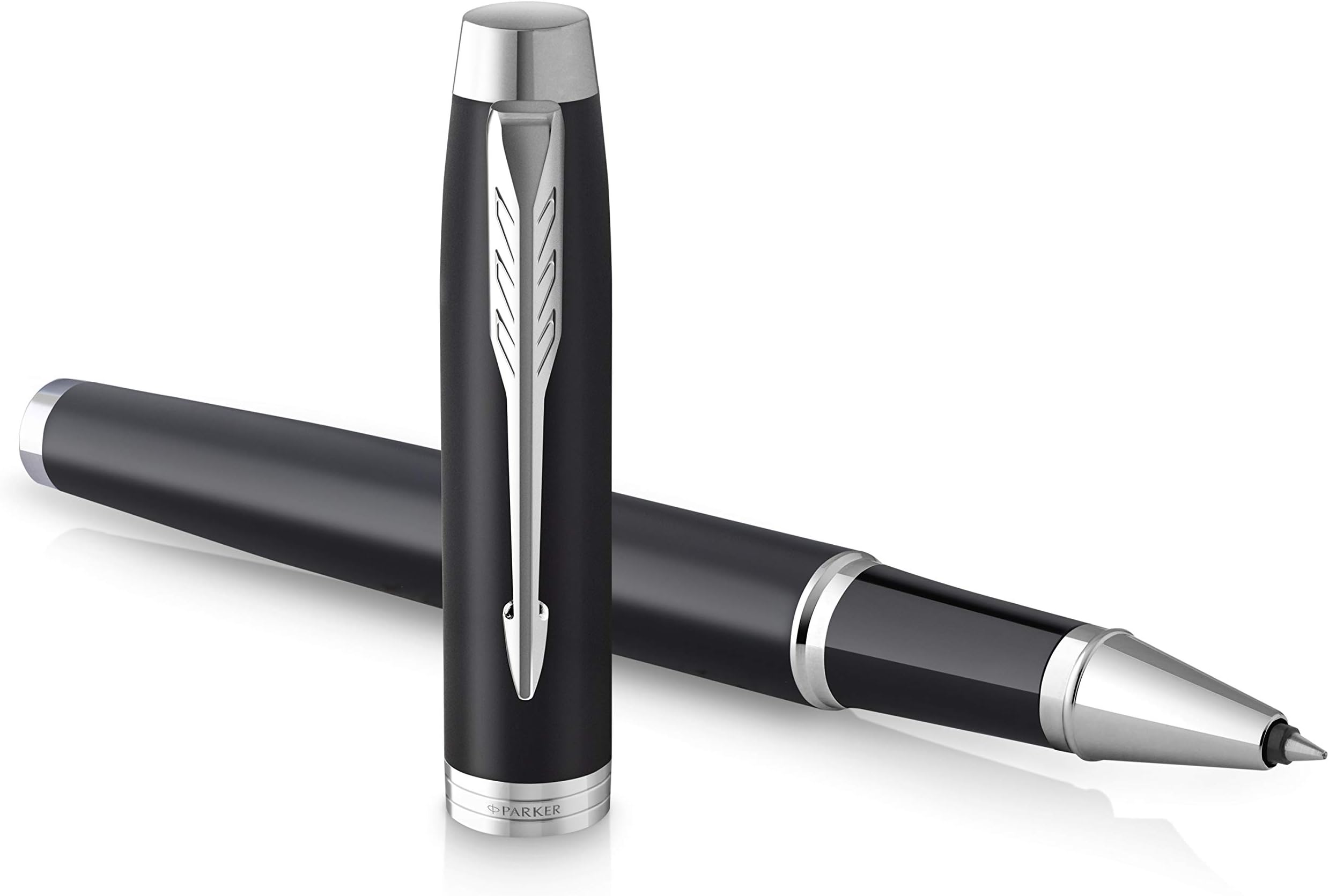 Penna roller Parker IM punta F inchiostro nero Parker Dark Espresso CT 1931664 a soli 36.55 € su