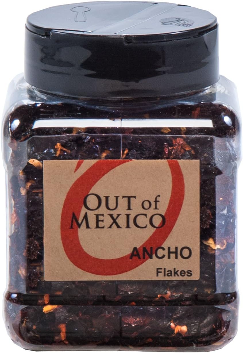 Ancho Chile Flakes 4 Oz