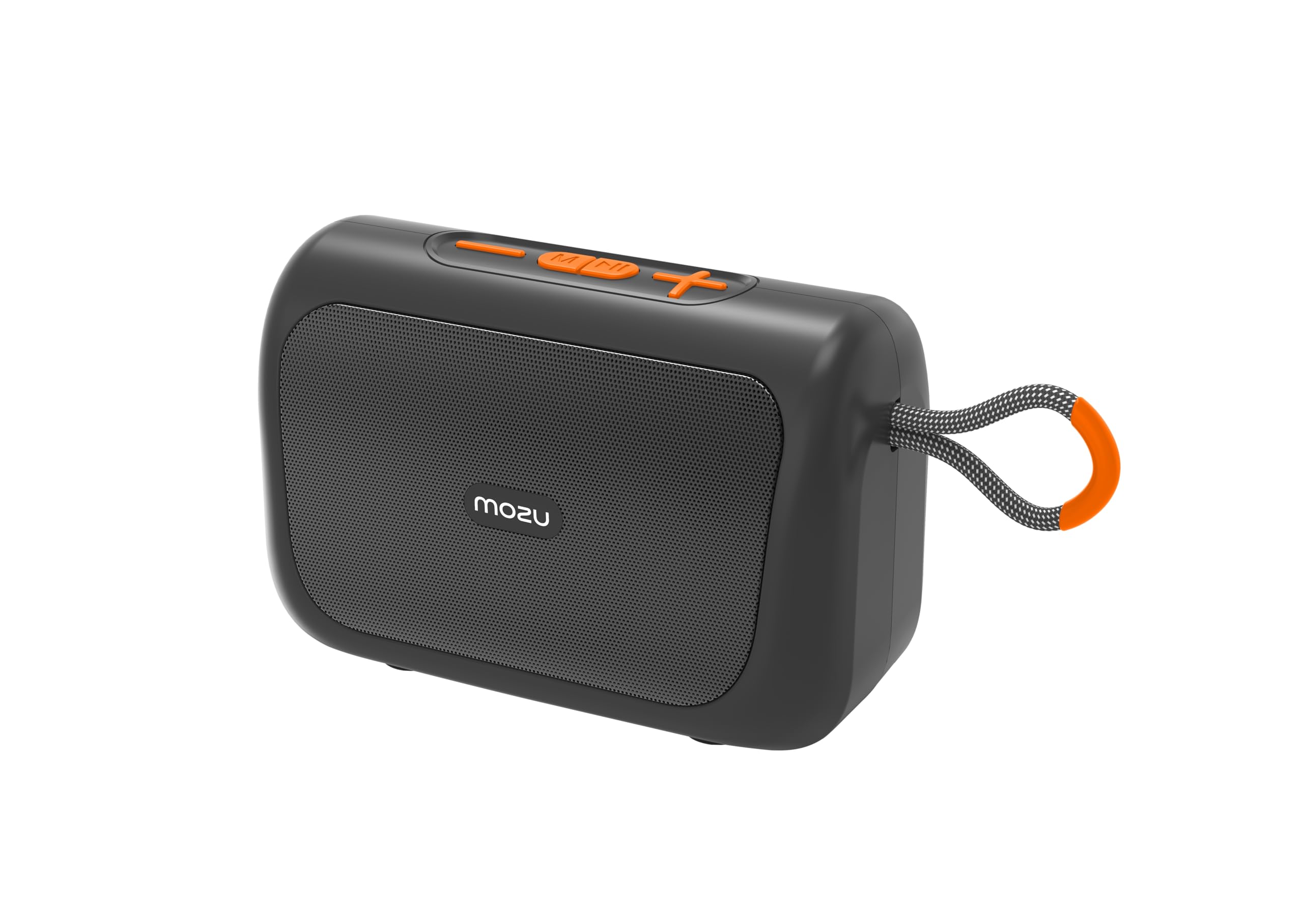 MOZU Bassmore X20 10W RMS Output Bluetooth Speaker with TWS Function,Upto 6 Hour Playtime,Carry Handle Design,Compact Size,Inbulit Mic (Orange)-image-27