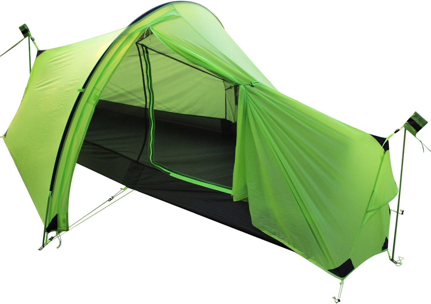 Andake Ultralight Tent, Waterproof 1 Person Camping Tent, Double-Wall Backpacking Tent (1206 g)