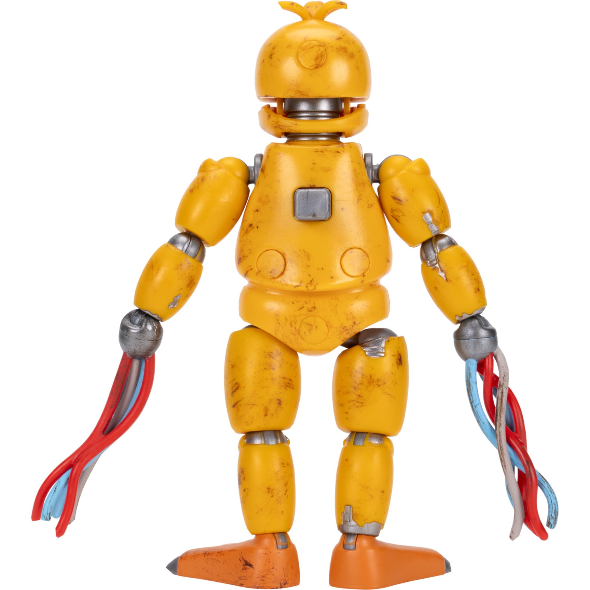 Jazwares Five Nights at Freddy’s Withered Chica Office Set - 5-Inch Articulated Figure with Jumpscare Feature, Glow-in-The-Dark Eyes, and Optical Diorama thumbnail 8