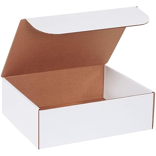 BOX USA Cajas de envío pequeñas de 12 pulgadas de largo x 10 pulgadas de ancho x 4 pulgadas de alto, paquete de 50 cajas de cartón corrugado para