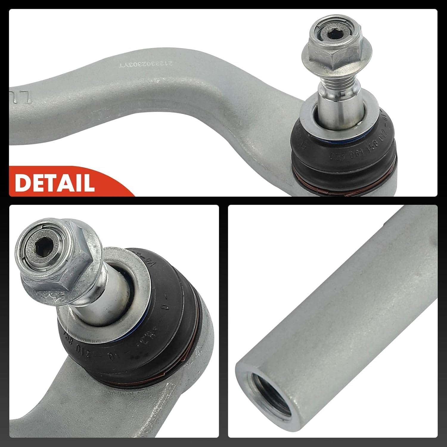 A-Premium 2 x Front Outer Tie Rod Ends, Compatible with Mercedes-Benz E250 (2014), E350 (2010-2013), E400 (2013-2014), E550 (2010-2011)