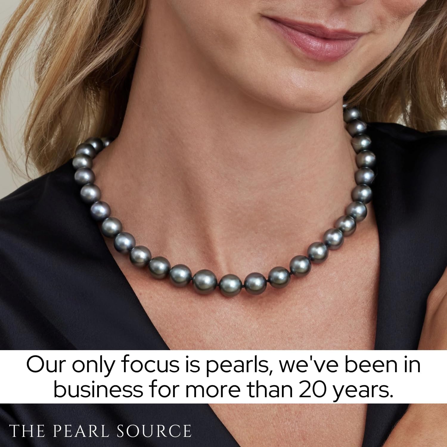 The Pearl Source 14K Gold 7-8mm AAA Quality Pink Freshwater Cultured Pearl Necklace for Women in 51" Rope Length