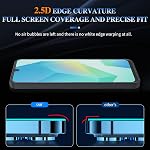 3-Pack Screen Protector for Samsung Galaxy A16/A17 5G/4G Bubble-Free | Tempered Glass Film Guard, 9H Hardness, Anti-Scratch, HD Clear