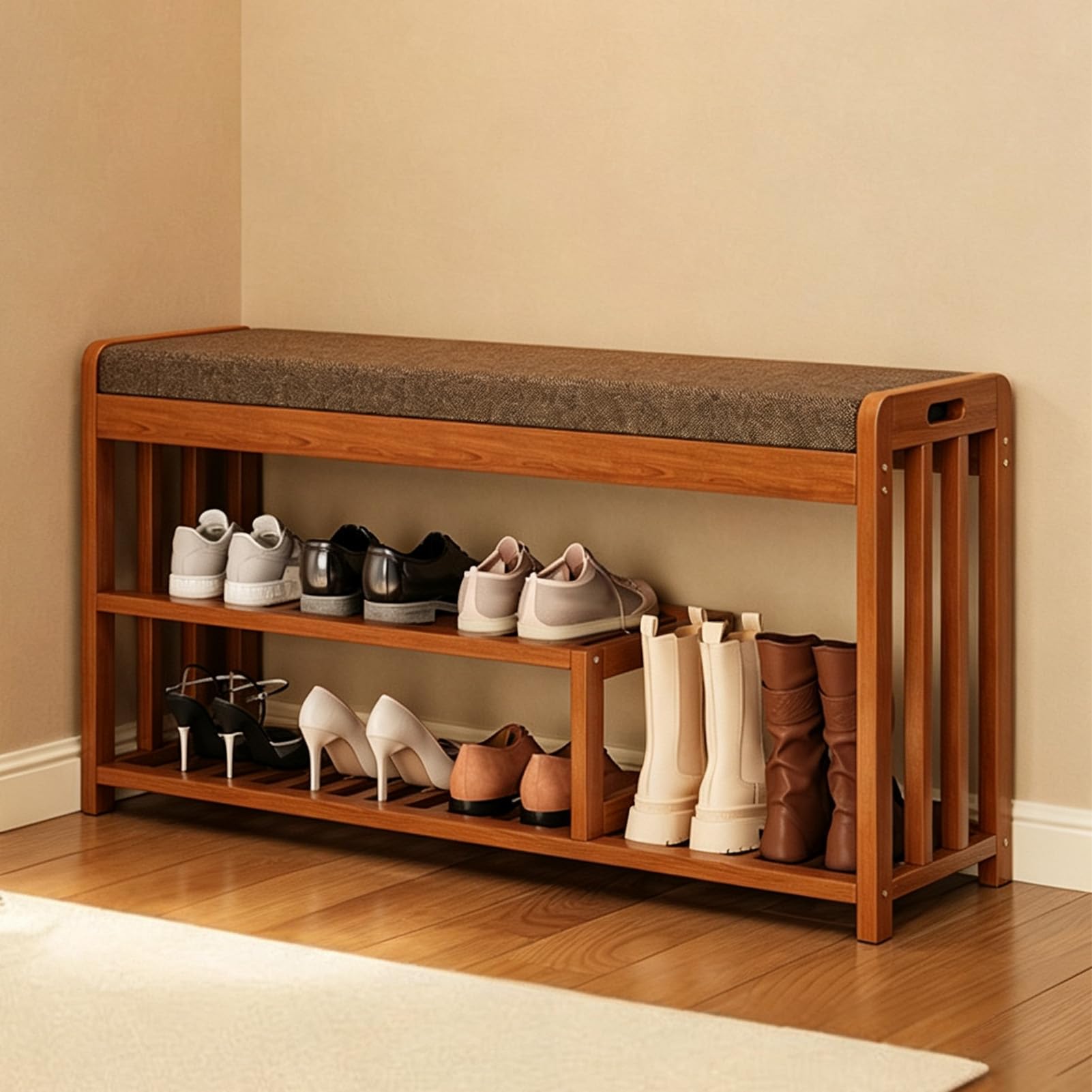 Ławka przy wejściu, Półka na buty przy ławce,90cm/35.4in(Boots)