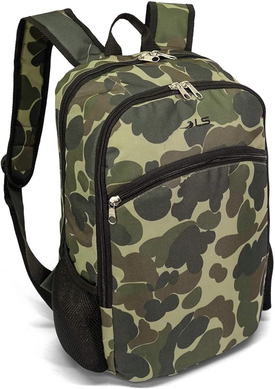 Mochila Masculina 5 divisões LS MO4140 estampa camuflado em oferta na Shopee