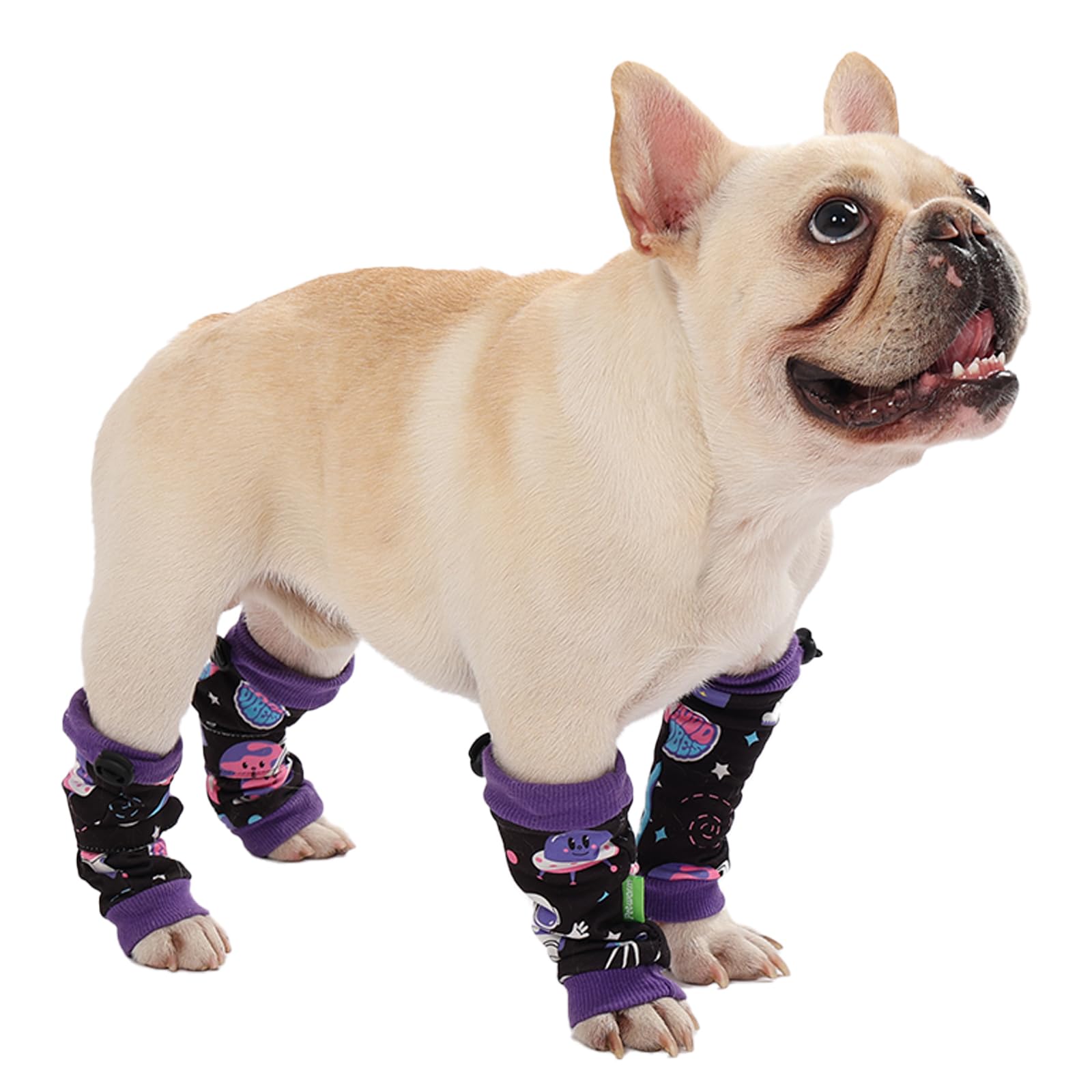 Manchons de récupération pour chien PetWarm - Lot de 4 genouillères de compression en tissu