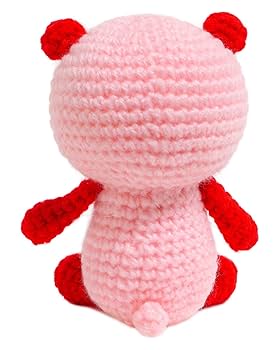 Amazon | NASKA 編み物キット あみぐるみ いちご色のくま