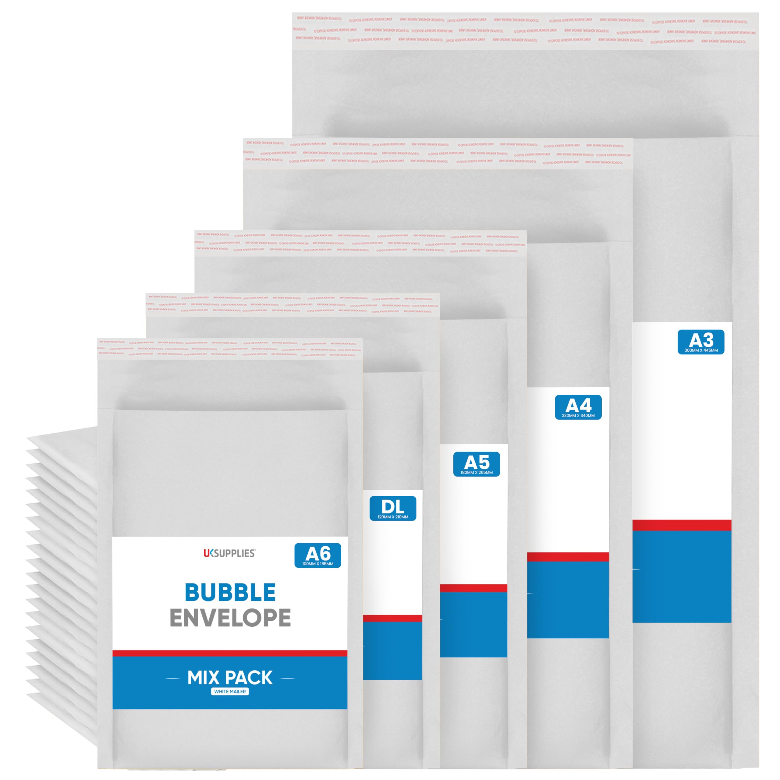 UK SUPPLIES LIMITED Bubble Padded Mailer Envelope (Pick Any Size/Colour)