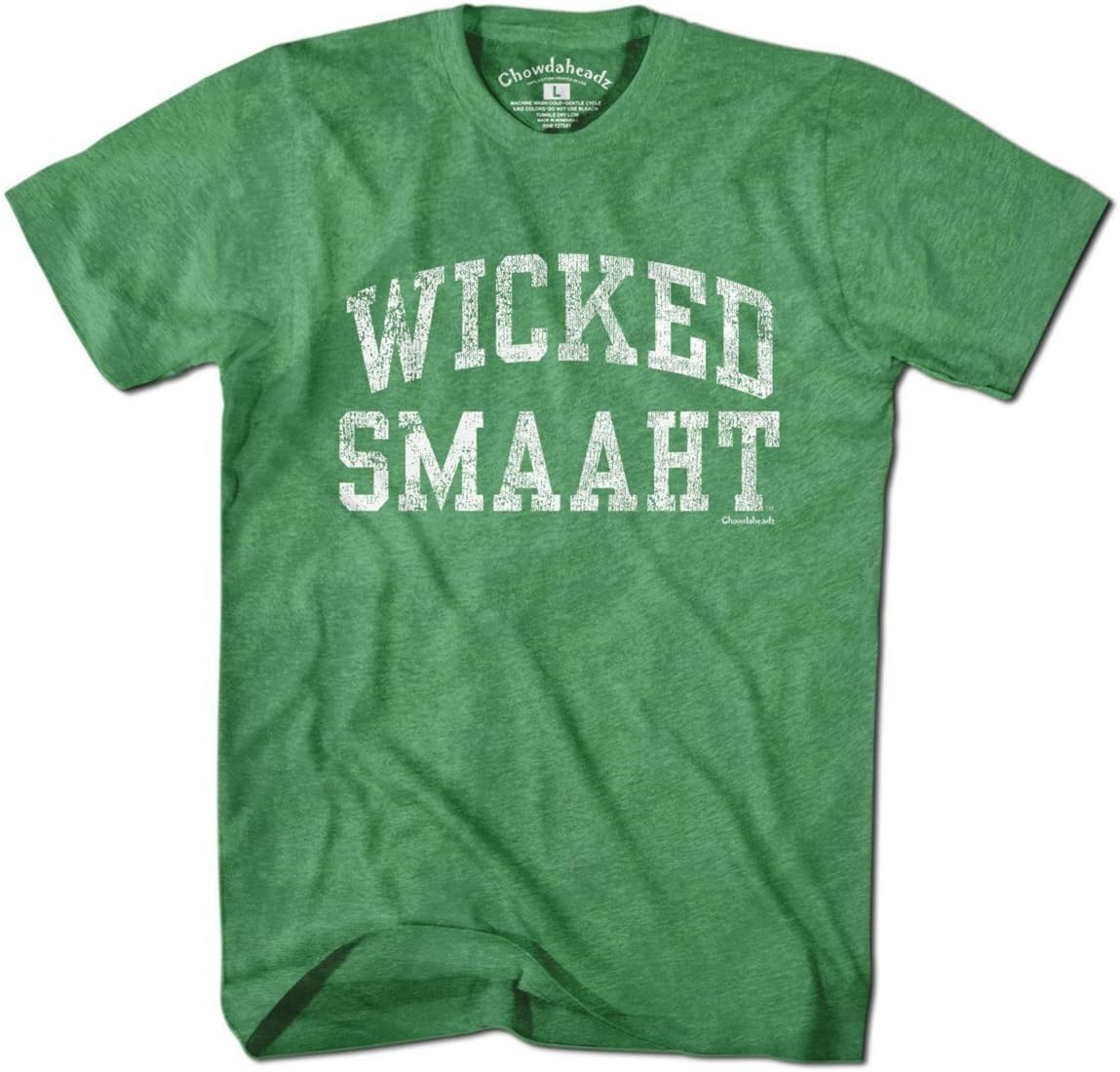 ChowdaheadzWicked Smaaht Funny New England Humor T-Shirt