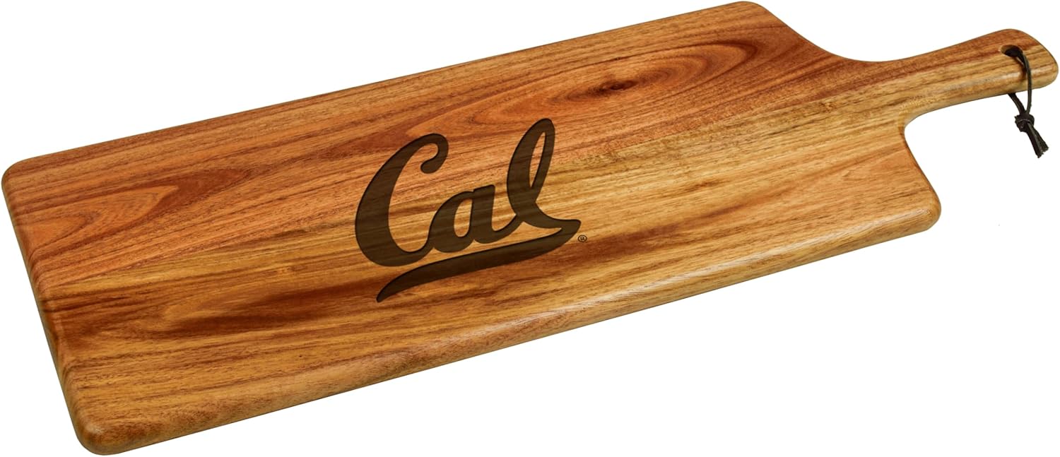 California Berkeley University Licensed Golden Bears 22" Acacia Cheese/Charcuterie Serving Plank