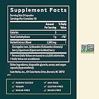 Vista 3 de Gaia Herbs Astragalus Supreme - Suplemento de hierbas de apoyo inmunológico y antioxidante, con raíz de astrágalo, baya de Schisandra y ligustrum