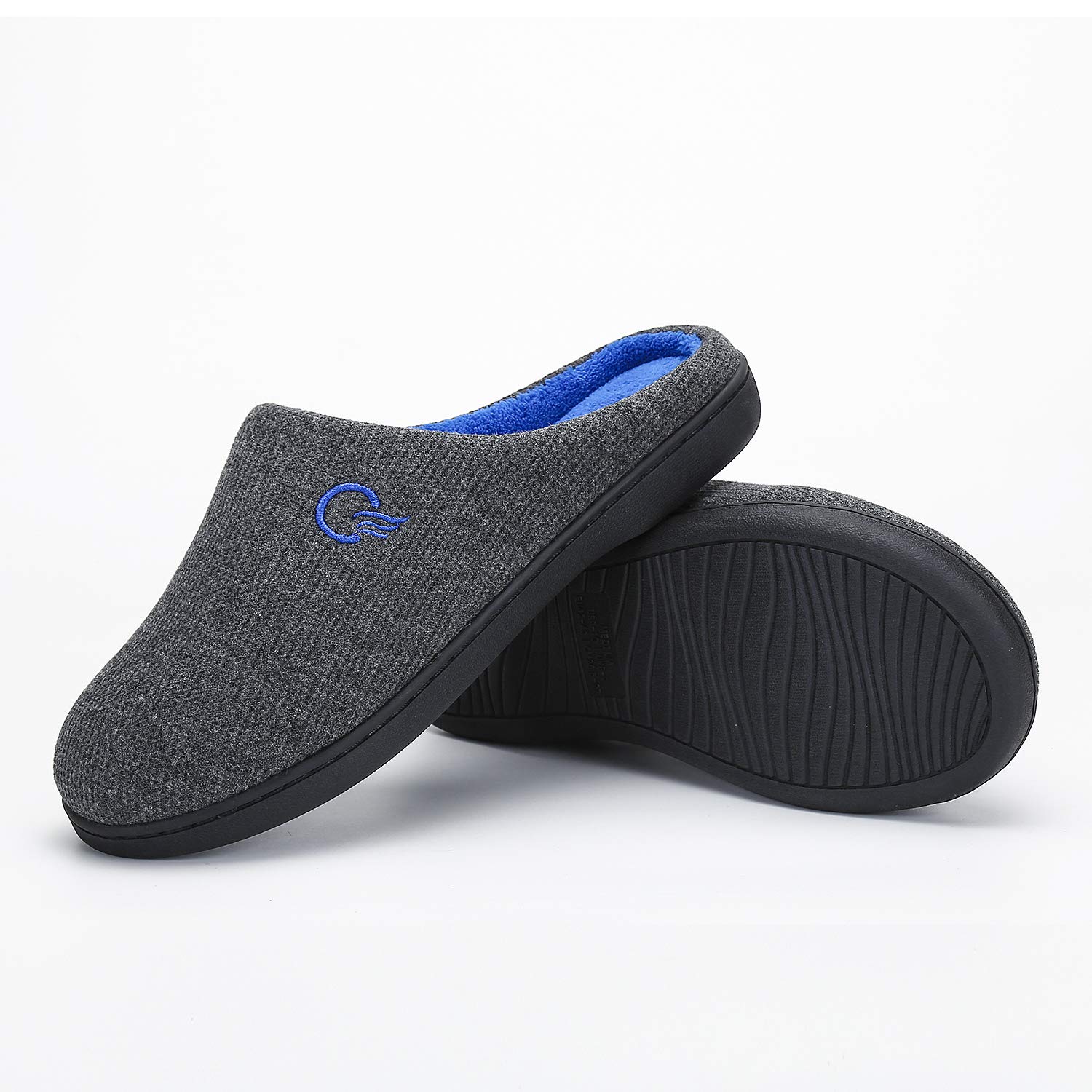 Mishansha Pantoufles Homme Chaussons Femme Hiver Chaud Taille 36-47 EU