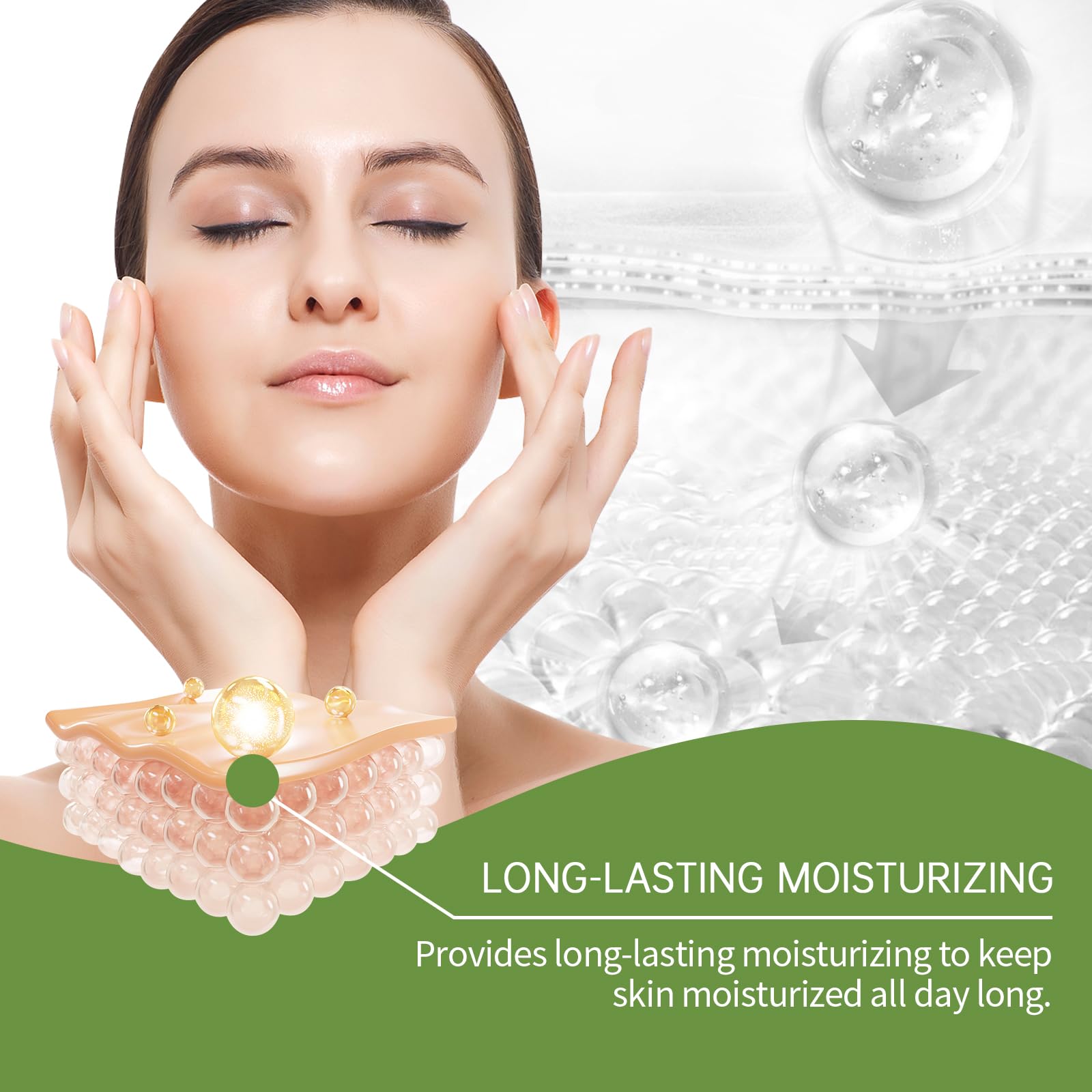 Scrub esfoliante all'aloe vera e aminoacidi, peeling delicato per viso e corpo per collo e spalle, illuminante e restringente, migliora la pelle secca e ruvida. Esfoliante viso quotidiano. (6 pezzi)